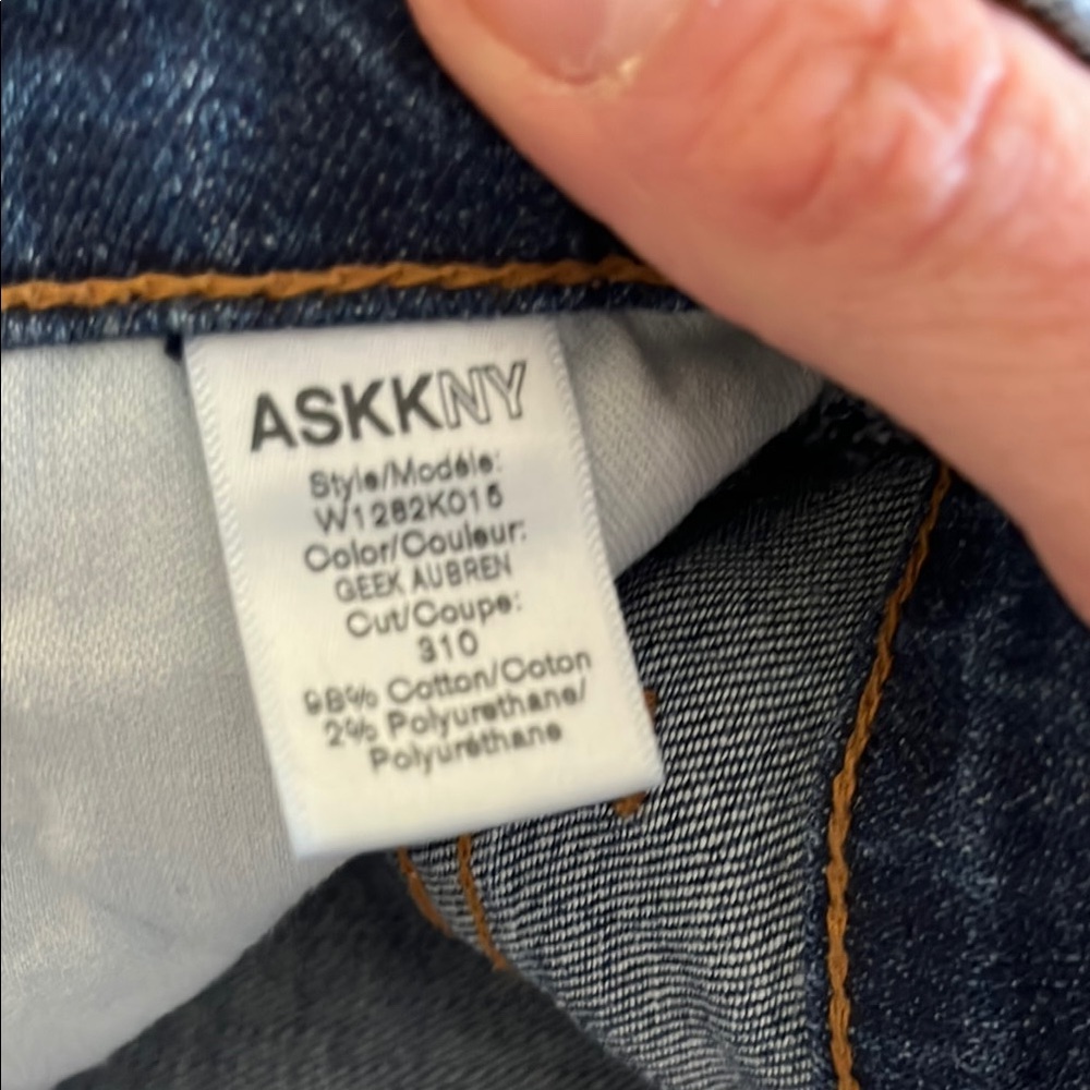 ASKK The Geek—-Women's Flared Jeans - Picture 3 of 6